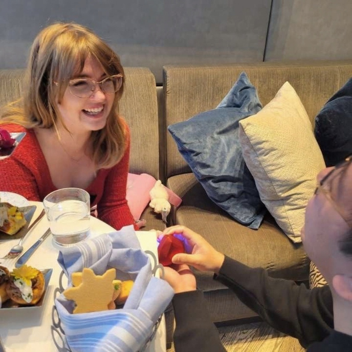 Jay proposing to Kaley